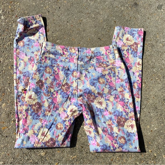 Floral Print Pants in Lavender sz 7 NWT - Picture 7 of 9